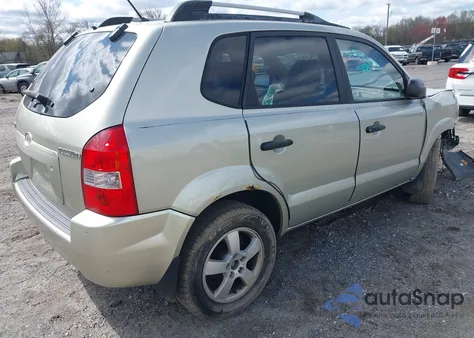 2007 Hyundai Tucson Gls from USA, damaged, VIN KM8JM12B97U633575